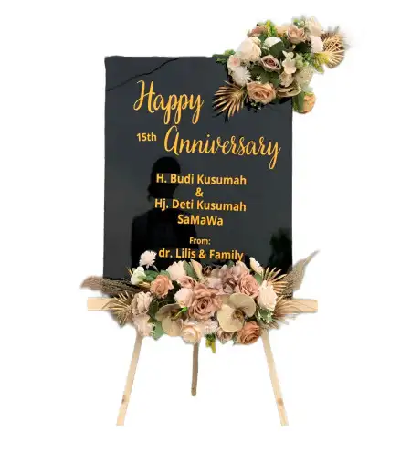 Papan Bunga Akrilik Gandatapa